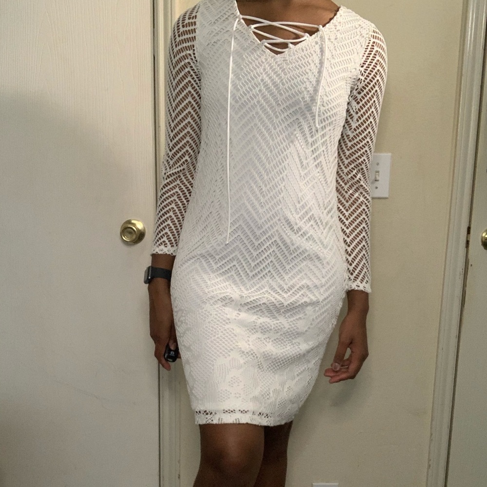White dress